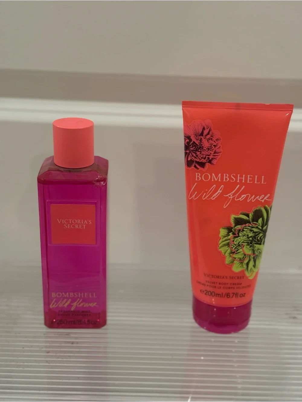 NEW Victoria's Secret Bombshell Wild Flower Body Lotion & Mist Set